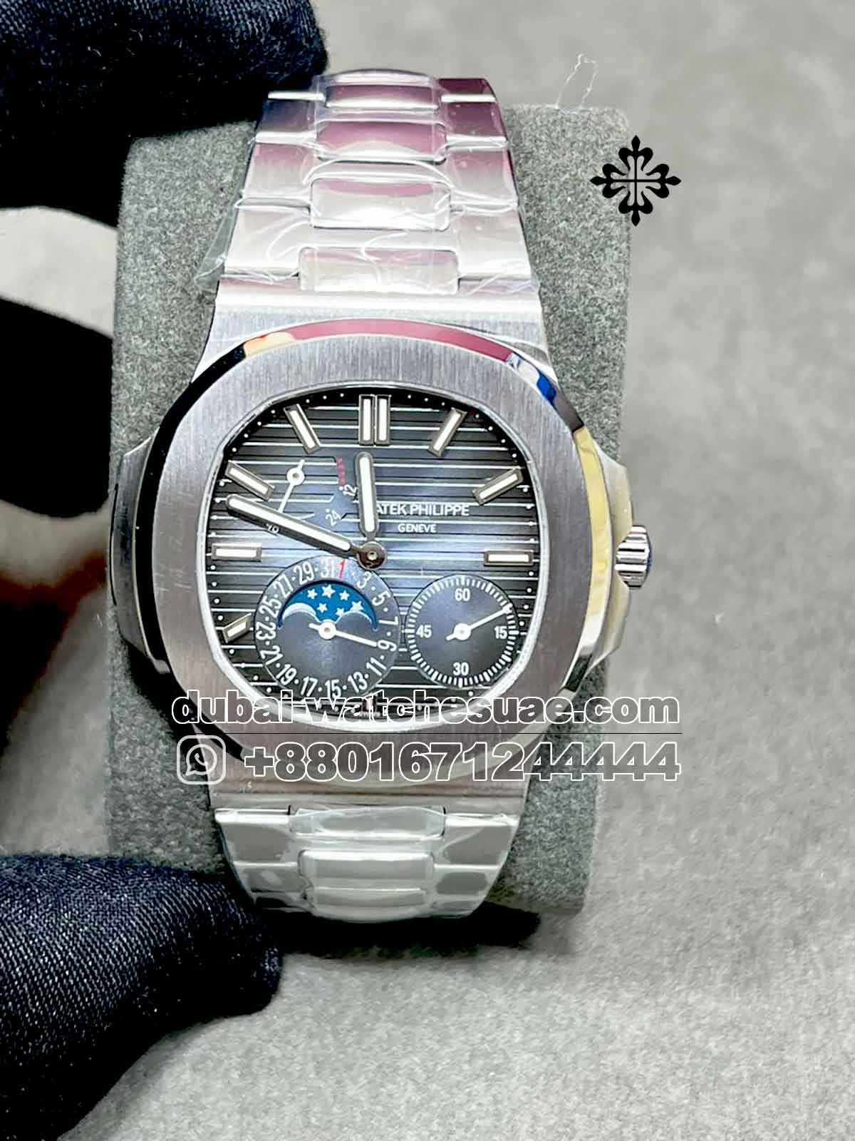 Patek philippe nautilus diamond on sale replica