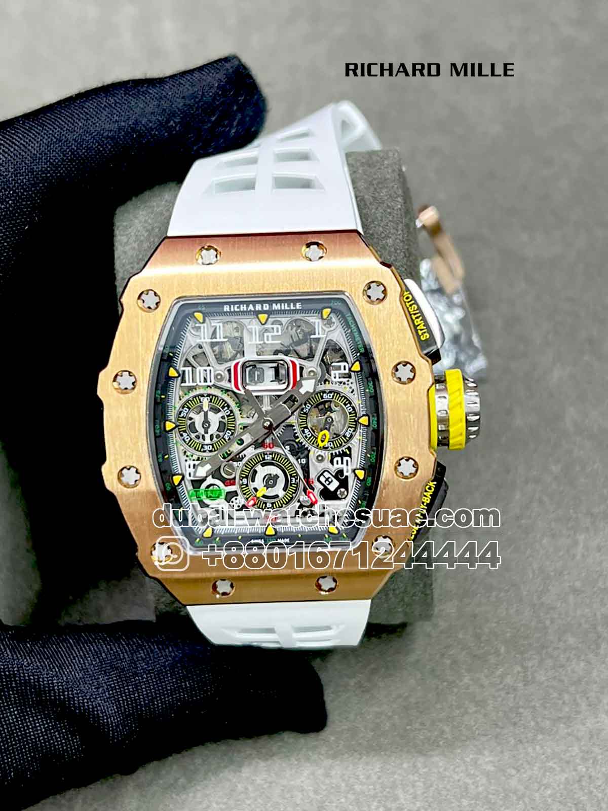 Richard Mille RM 11 03 White Replica Watches In Qatar