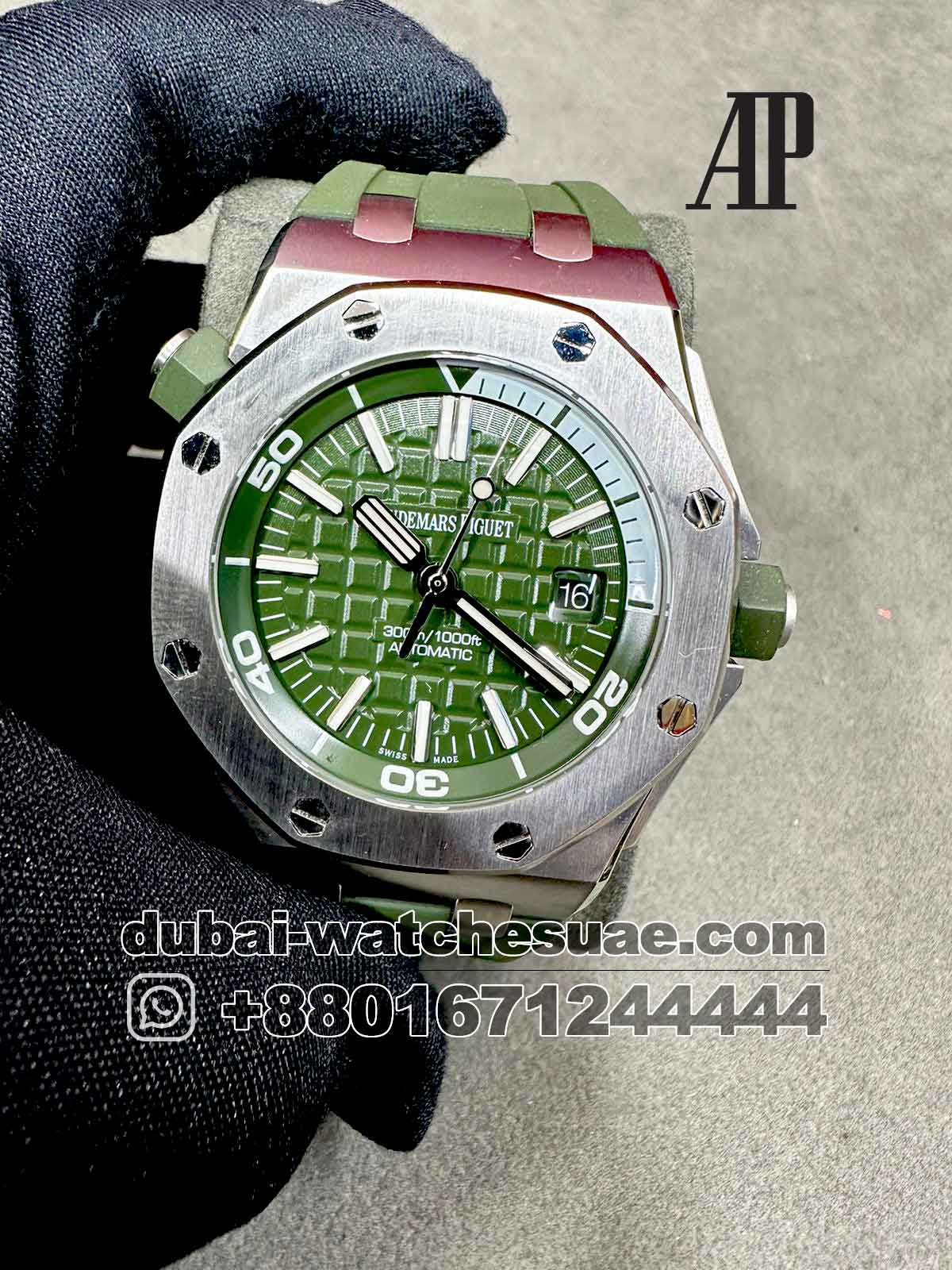 Audemars piguet diver discount green