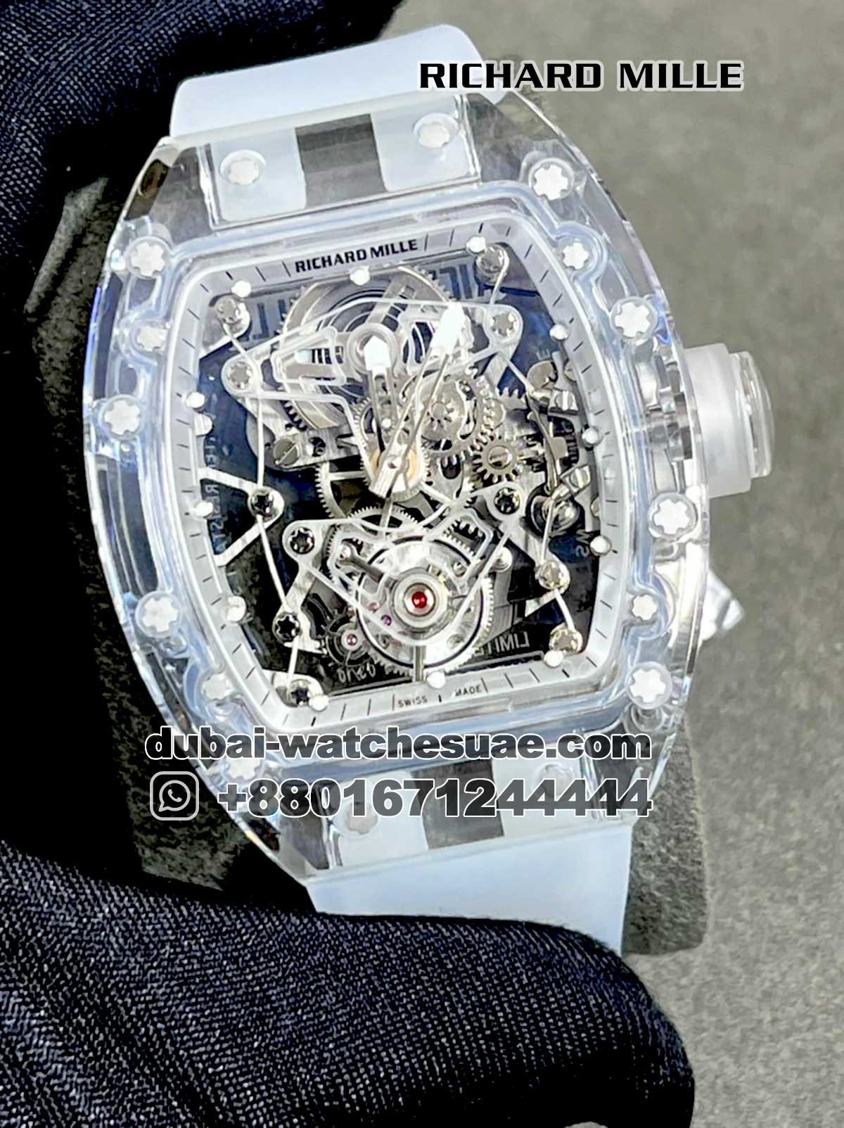 The Richard Mille RM 56 02 Tourbillon Sapphire Replica Watches